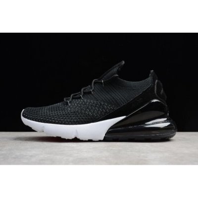 Nike Air Max 270 Flyknit Beyaz / Siyah Koşu Ayakkabısı Türkiye - 8OAI0IGN